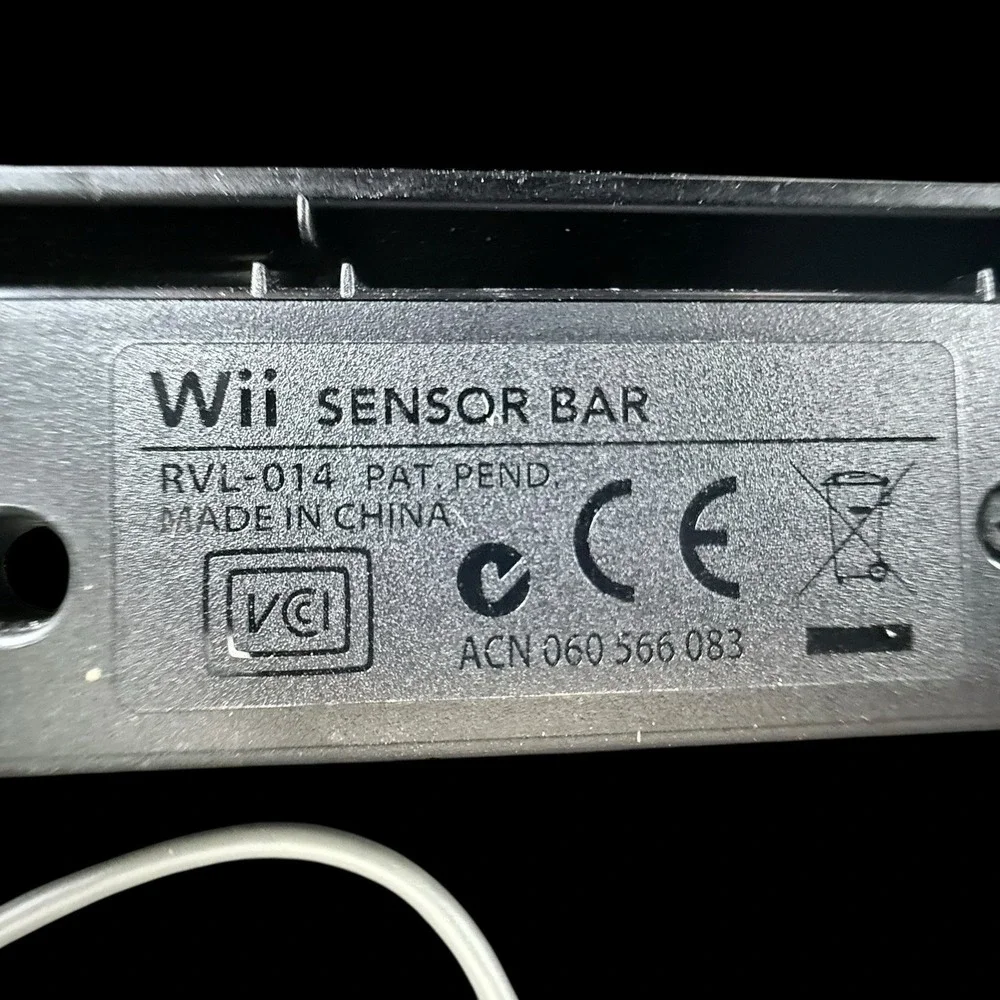 Nintendo OEM Sensor Bar Wired Official RVL-014 For Wii‎ And Wii U